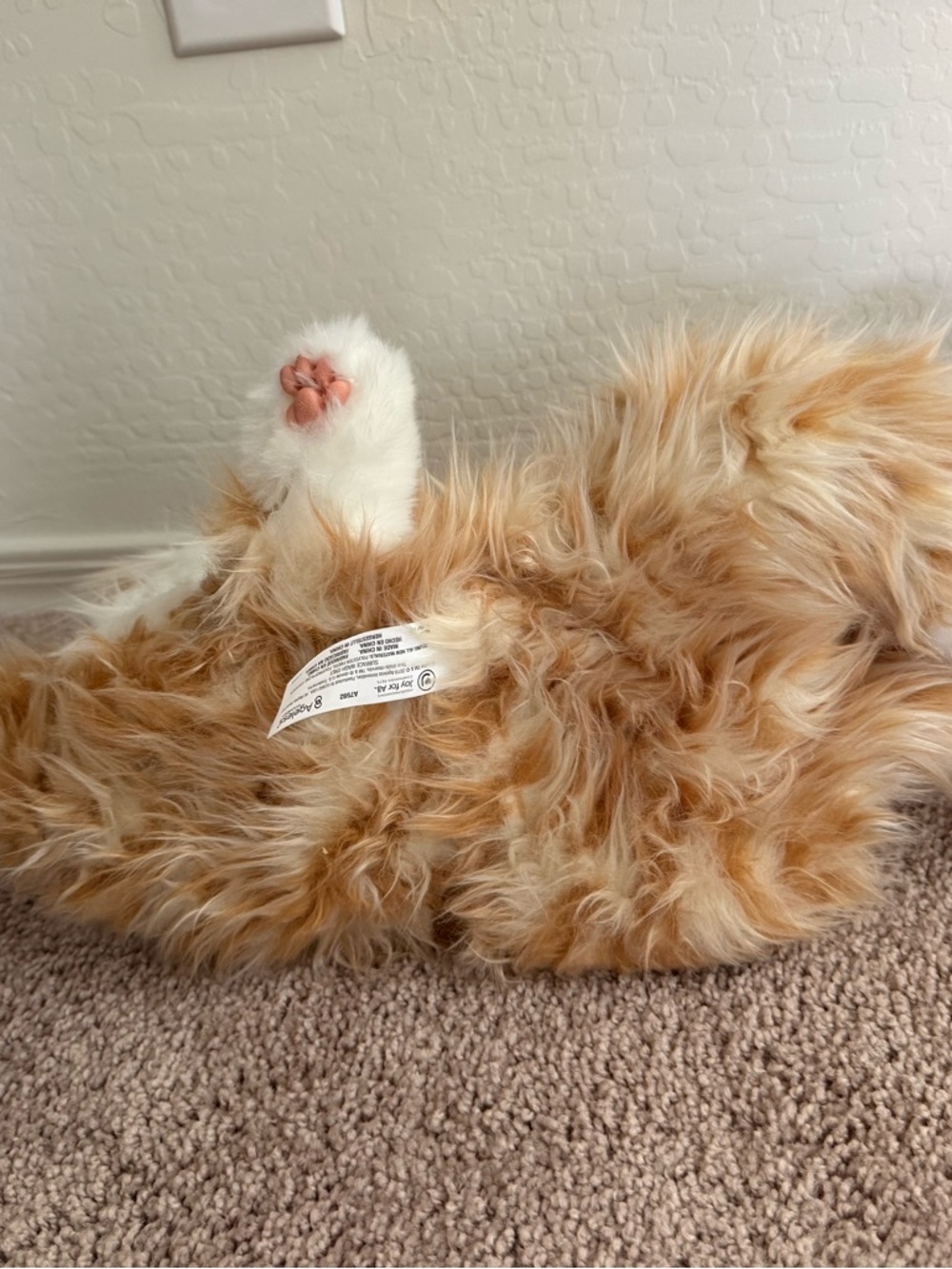 Joy For All Companion Pet orange tabby cat Works - Picture 7 of 7